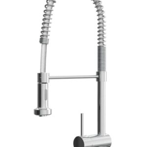 Sink Mounted Kitchen Faucet - Stainless Steel